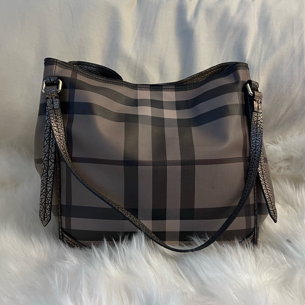 Burberry Canterbury Tote in Smoked Check